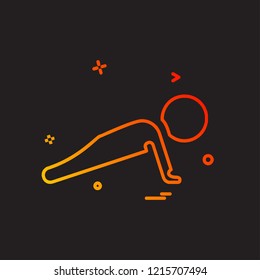 Sports icon design vector
