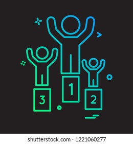 Sports icon design vector 