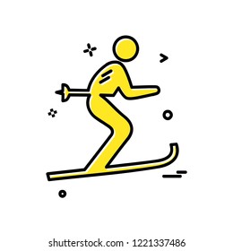 Sports icon design vector