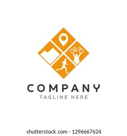 Sports Icon logo - vector