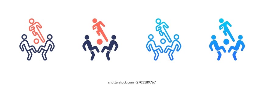 Paquete de iconos deportivos en varios estilos