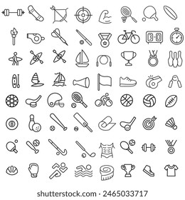 Sports icon set. Shapes Sports, Sports icon collection, Active lifestyle people and icon set, runners active lifestyle icons.