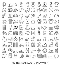 Sports icon set. Shapes Sports, Sports icon collection, Active lifestyle people and icon set, runners active lifestyle icons.