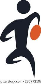 sports icons of different items football, cricket ball, basket ball