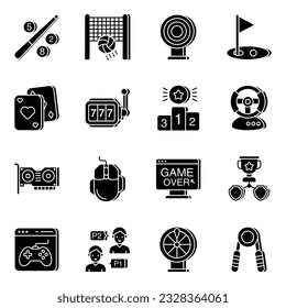  Sports icons download is presented in vector style. Football, rugby, basketball, success, cricket ball and much more.