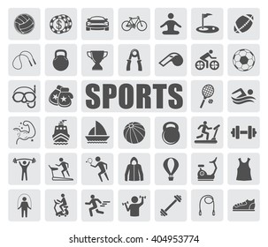Sports Icons Set