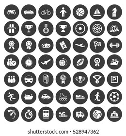 Sports icons set