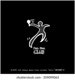 Sports illustration - vector / sport poster background - blackboard version