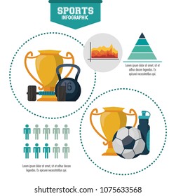 Sports infographic design