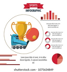 Sports infographic design