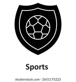  Sports insurance :Vector Icon which can easily modify or edit
