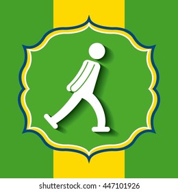 Sports isolated icon design, vector illustration graphic