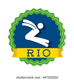 Sports isolated icon design, vector illustration graphic