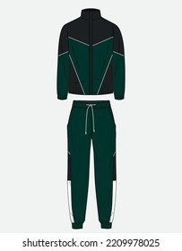 sports jacket and pants set