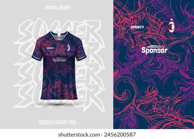 Sports jersey and background template design vector. Sports design for football, racing, background, gaming jersey. Vector design.