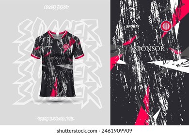Sports jersey and background template design vector. Sports design for football, racing, background, poster, gaming jersey. Vector design.