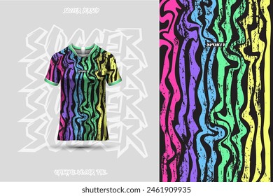 Sports jersey and background template design vector. Sports design for football, racing, background, poster, gaming jersey. Vector design.
