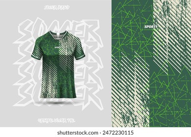 Sports jersey and background template design vector. Sports design for football, racing, background, gaming jersey. Vector design.