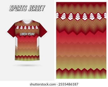 sports jersey design with christmas design element, ornament, and color. Easy to use, edit, and custom for your seasonal sports jersey team apparel