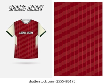 sports jersey design with christmas design element, ornament, and color. Easy to use, edit, and custom for your seasonal sports jersey team apparel