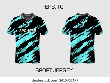 Sports jersey design fabric textile