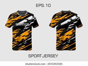 Sports jersey design fabric textile