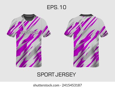 Sports jersey design fabric textile