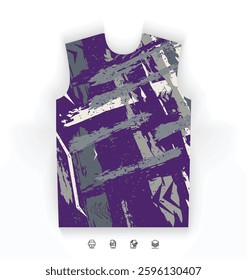 Sports Jersey Design Modern Athletic Wear Soccer Basketball Football Esports Abstract Geometric Minimalist Trendy Pattern Vibrant Colors