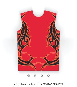 Sports Jersey Design Modern Athletic Wear Soccer Basketball Football Esports Abstract Geometric Minimalist Trendy Pattern Vibrant Colors