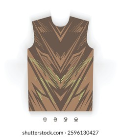 Sports Jersey Design Modern Athletic Wear Soccer Basketball Football Esports Abstract Geometric Minimalist Trendy Pattern Vibrant Colors