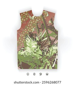 Sports Jersey Design Modern Athletic Wear Soccer Basketball Football Esports Abstract Geometric Minimalist Trendy Pattern Vibrant Colors