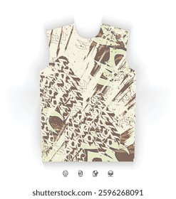 Sports Jersey Design Modern Athletic Wear Soccer Basketball Football Esports Abstract Geometric Minimalist Trendy Pattern Vibrant Colors