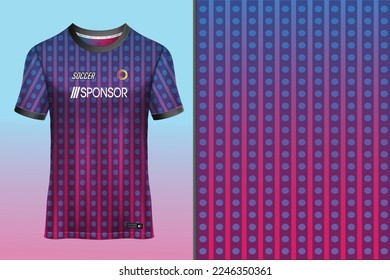 Sports jersey design for sublimation
