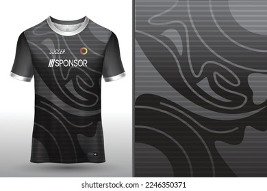 Sports jersey design for sublimation