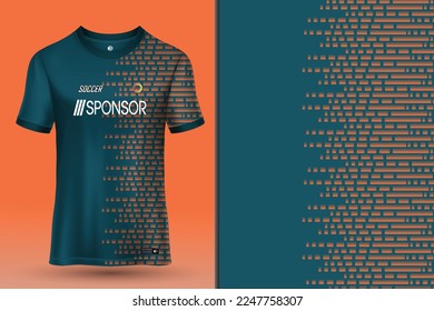 Sports jersey design for sublimation