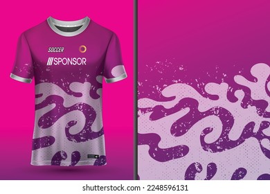 Sports jersey design for sublimation