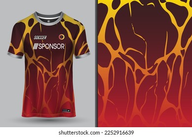 Sports jersey design for sublimation