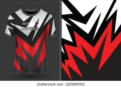 Sports jersey design for sublimation