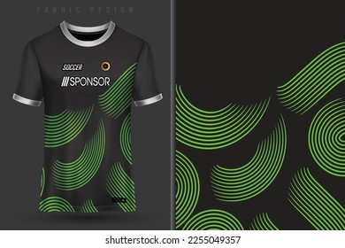 Sports jersey design for sublimation