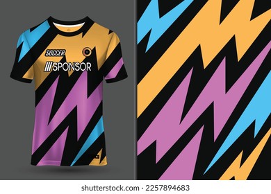 Sports jersey design for sublimation