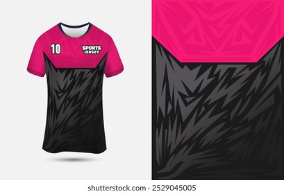 Design de camisa de esportes para sublimação Impressão. Design de Jersey personalizado Fundo para futebol, basquete, voleibol, etc.