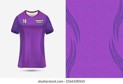 Sports jersey design for sublimation Printing. Customizable Jersey Design Background for Sublimation.