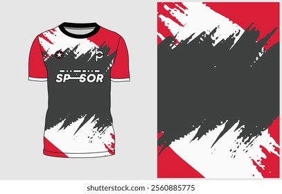 Sports jersey design sublimation for soccer football, racing, cycling, gaming, Rugby, e-sport and more