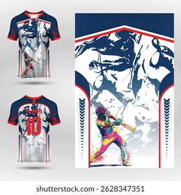 Sports Jersey Design, arquivo pronto para impressão Sumlimation