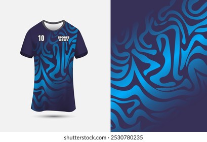 Sports jersey design template for Football, Soccer, Running, and Racing. Customizable Jersey Design Background for Sublimation Printing.