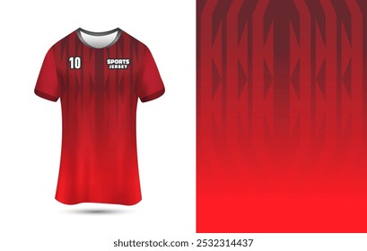Sports jersey design template for Football, Soccer, Running, and Racing. Customizable Jersey Background for Sublimation Printing.