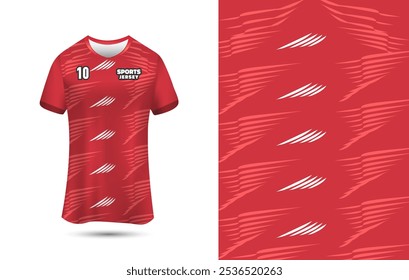 Sports jersey design template for Football, Soccer, Running, and Racing. Customizable Jersey Background for Sublimation Printing