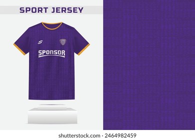 Sport Jersey Design Textur Muster Vorlage