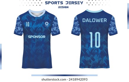 Sports jersey design vector, Soccer jersey design, Football jersey, Cricket jersey