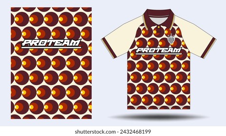 Sports jersey football, race, and runner design mockup for sublimation.